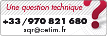 Une question technique, contactez le Cetim : +33 970 821 680